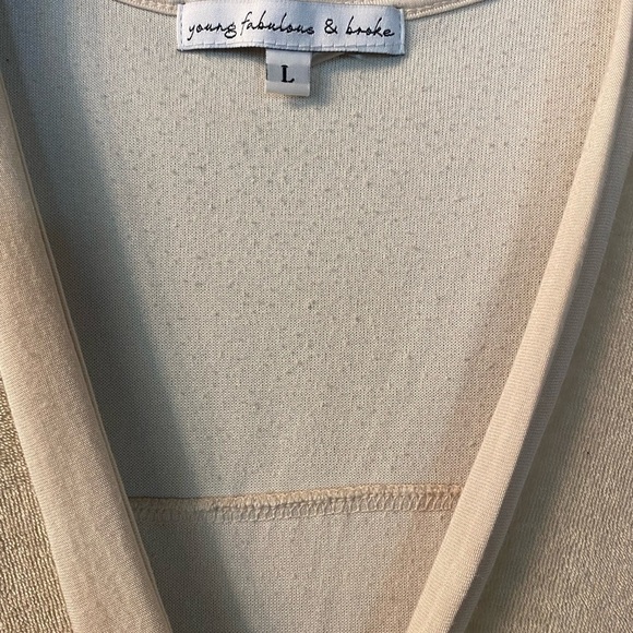 Women’s Tan Jumpsuit Sleeveless Adjustable Tie Waist Cropped Leg Terry large - Picture 12 of 13